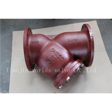 Wcb Y Type Strainer con pantalla Ss304